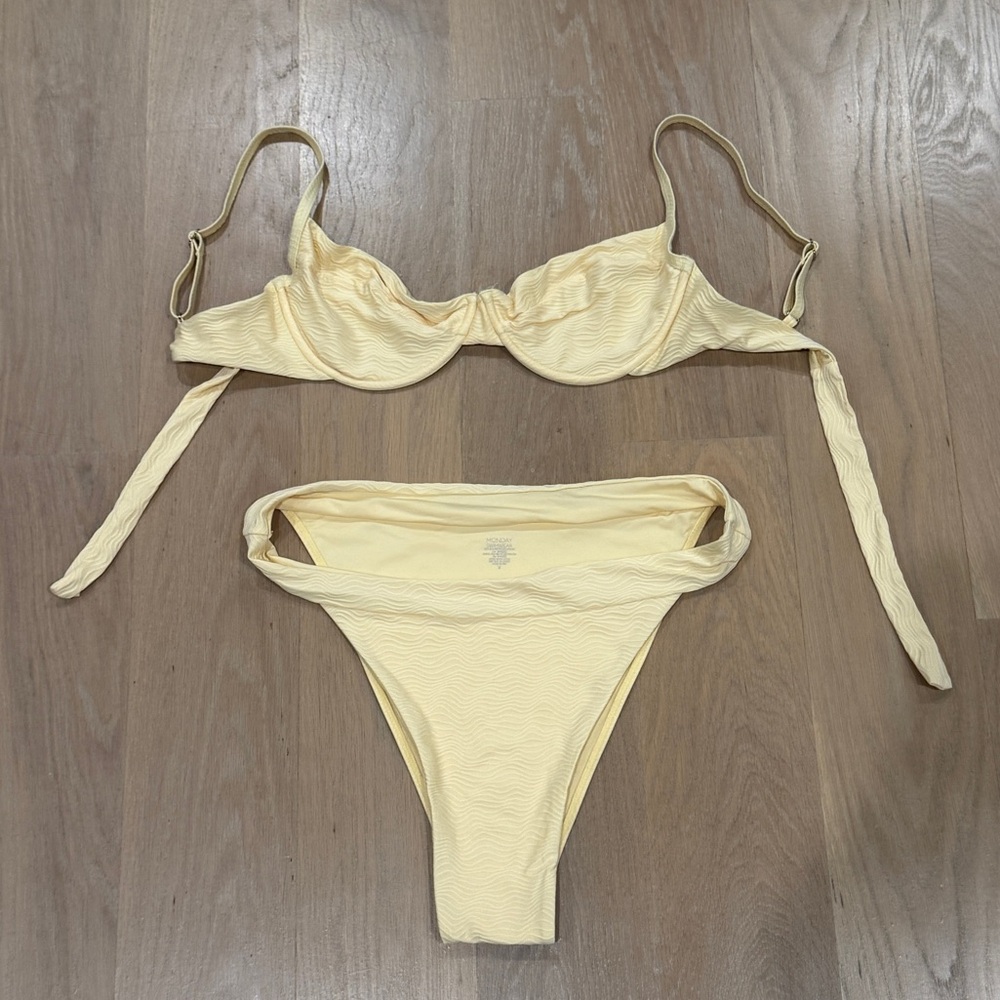Monday Swimwear Butter Yellow Bottom